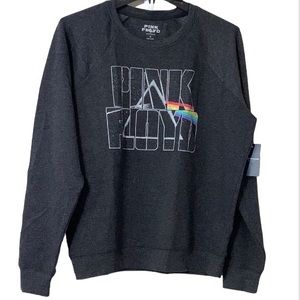 Lucky Brand Gray Pink Floyd Sweatshirt Size M